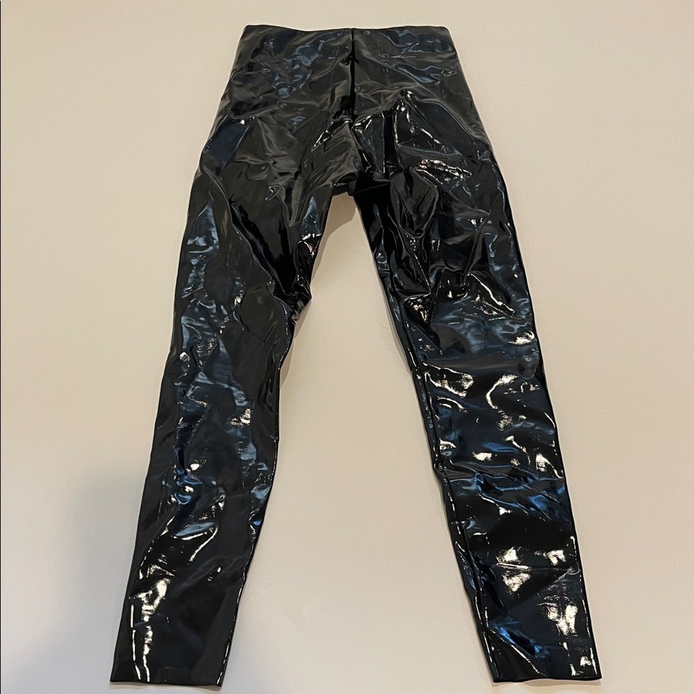 Commando Faux Patent Leather Glossy Black Leggings - Picture 5 of 5